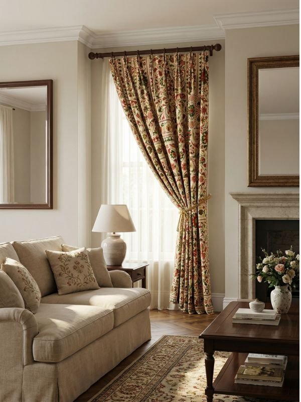 Designer Curtains by RUBY the furnishing studio Ghatkopar SHOP NOW at www.wallpapersgarage.com 2